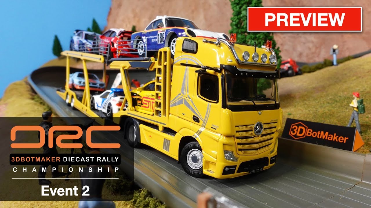 Чемпионат Diecast Rally Championship 2021. Предварительный просмотр события 2
