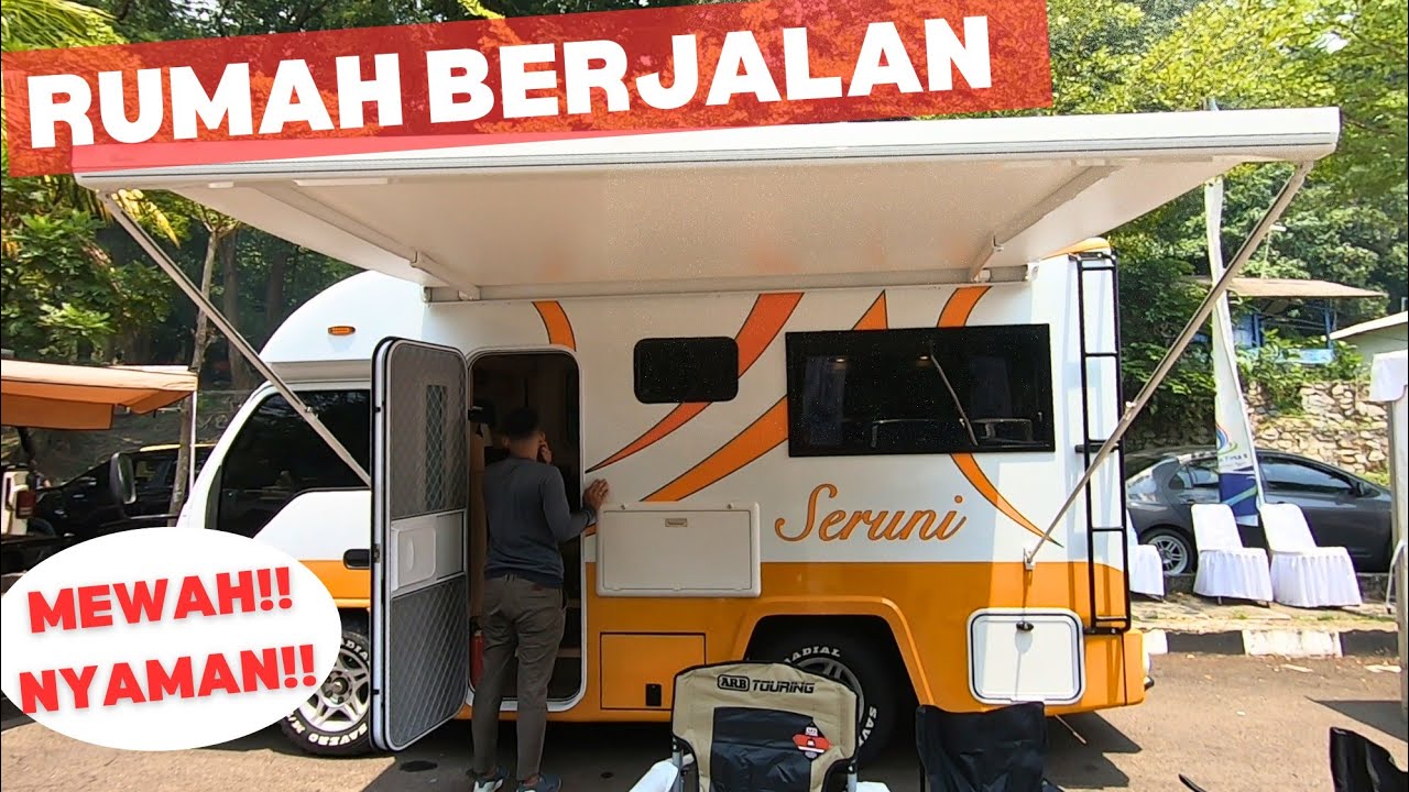 MEWAH BANGET!!! MOBiL RUMAH BERJALAN YANG iDEAL UNTUK DiPAKAi BERPETUALANG KELiLiNG DUNiA NON STOP