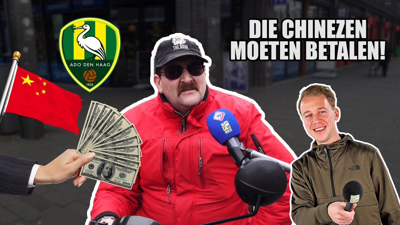 Straatvraag: ADO failliet? 'Die Chinezen zijn niet te vertrouwen!'