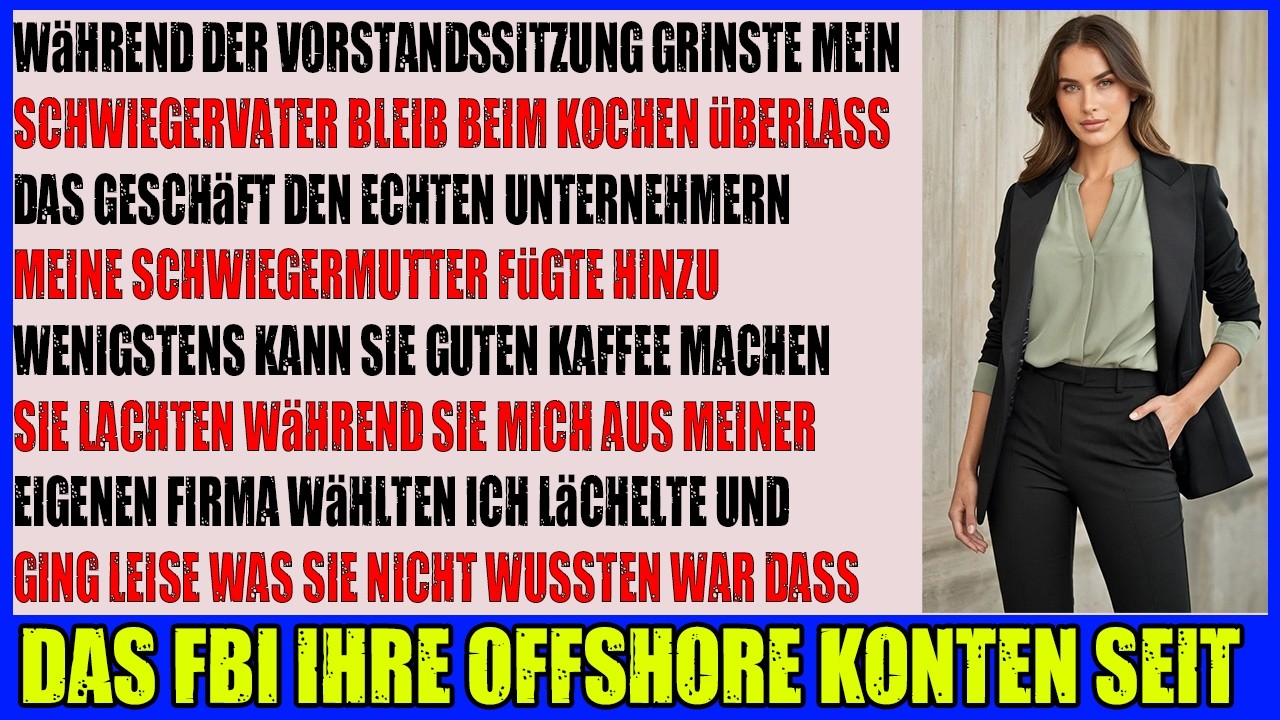 Meine Schwiegereltern stahlen meine Tech Firma dann griff das FBI ein