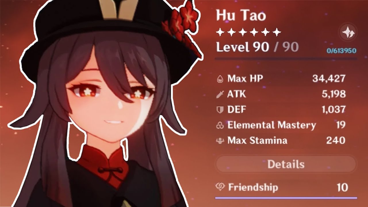 who said Hu Tao needs Staff of Homa?