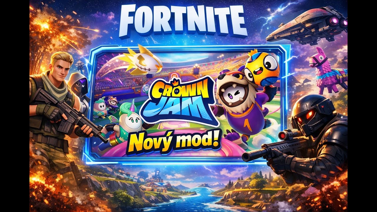 Nový mód ve Fortnite/Fortnite -Crown Jam