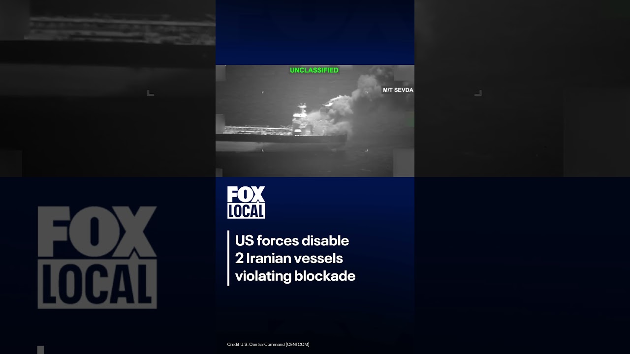 Iran war: U.S. forces disable Iranian vessels violating blockade | FOX 10 Phoenix