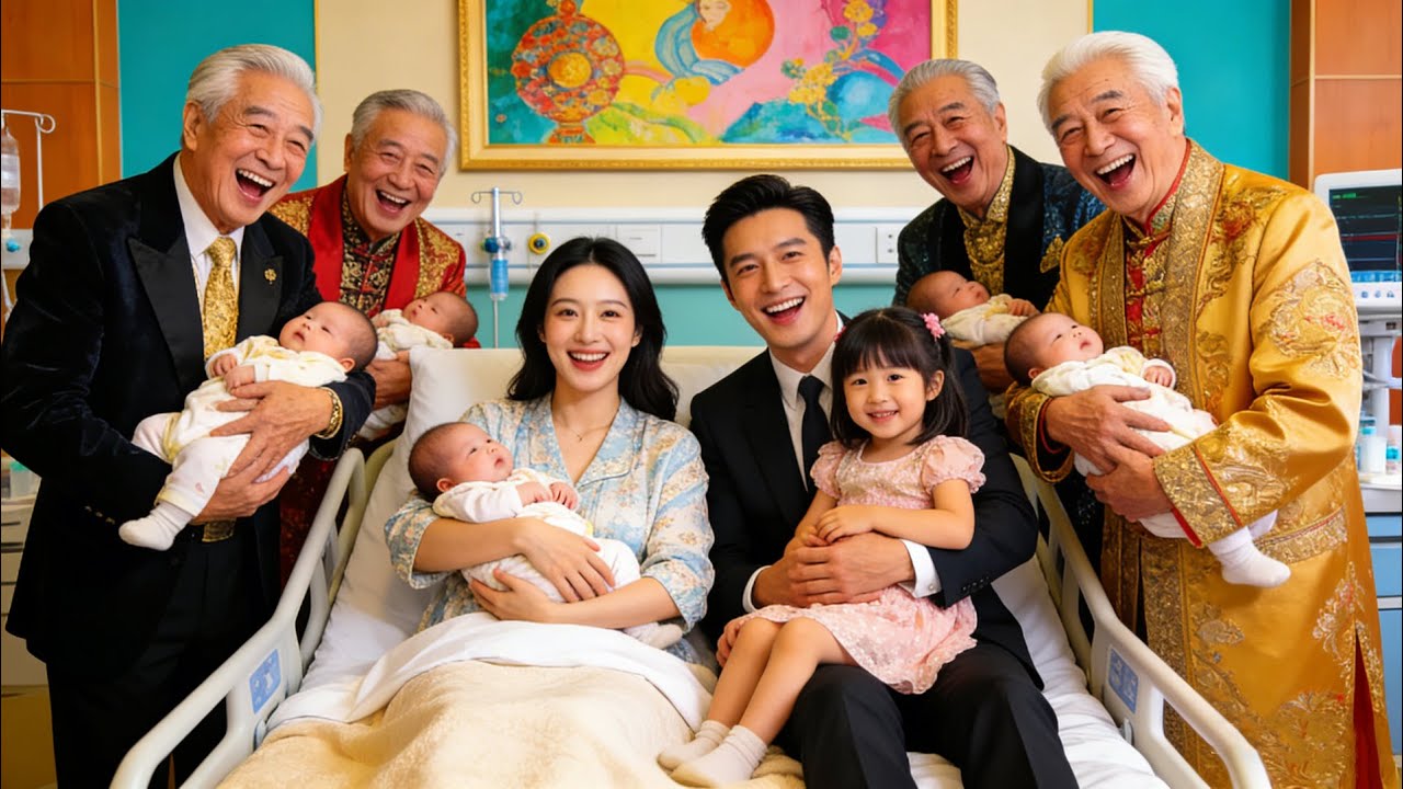 【FULL📽】Cinderella Carrying Six Daughters Sends the All-Sons Wealthy Family Into Celebration!