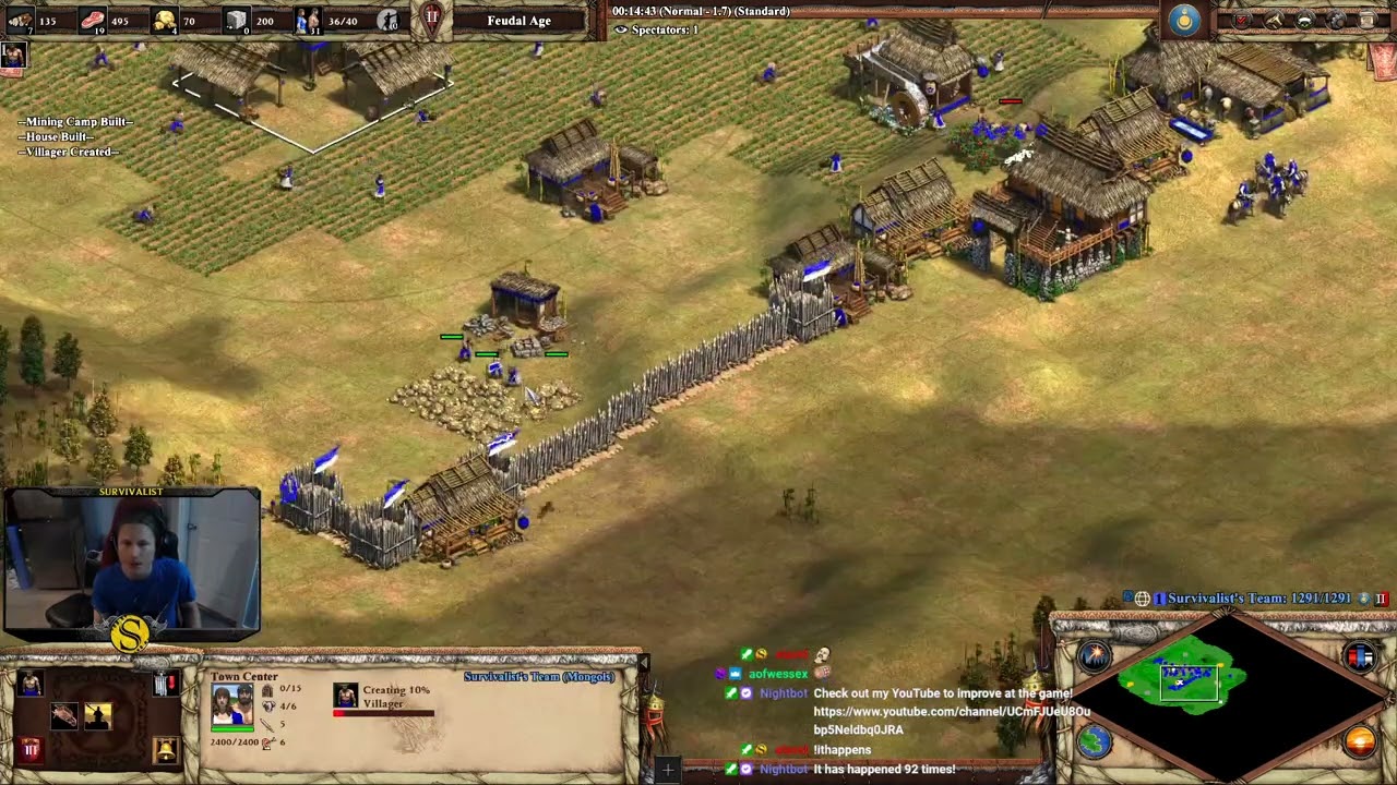 Fast Castle into 2 stable Knights | Coaching 1000