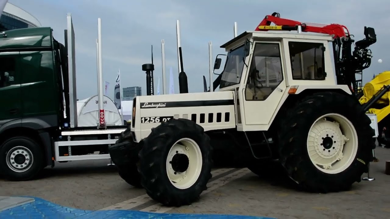 Ретротрактор из начала 80-х в прекрасном состоянии - Lamborghini 1256 DT