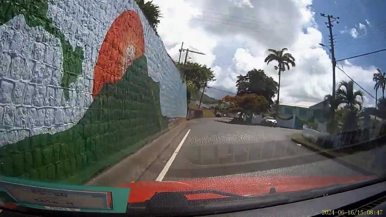 Drive Around St. Kitts, Caribbean Island - Scenic Drive - 16th June, 2024