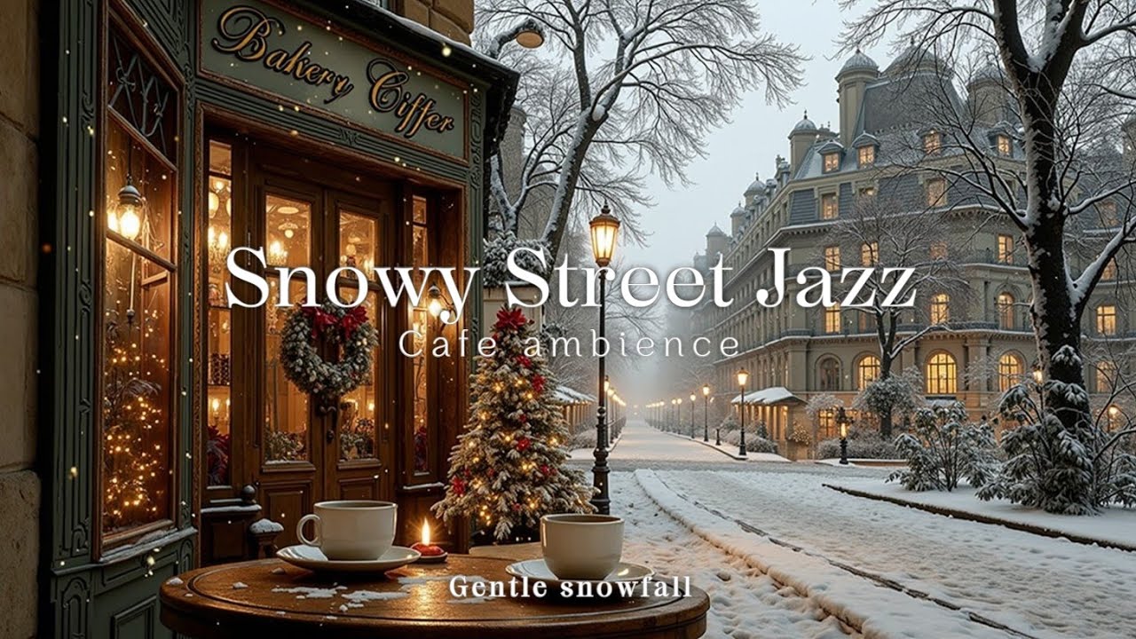 Cozy Christmas Jazz Music - Relaxing Winter Nights & Smooth Jazz for Holiday Coffee Sessions