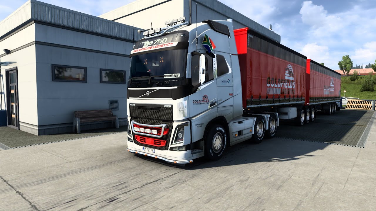 Euro Truck Simulator 2 | Making of Goldfields Logistics | Volvo FH16 | Goldfields Logistics