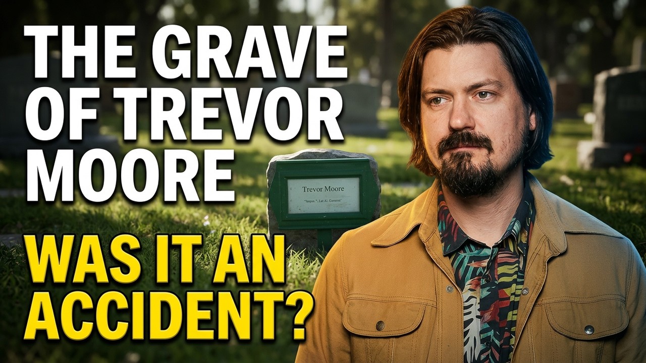 Grave of Trevor Moore. Was his death an accident?