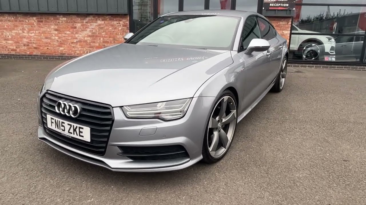 AUDI A7 3.0V6 TDI S-LINE BLACK EDITION 270BHP 2015 15PLATE