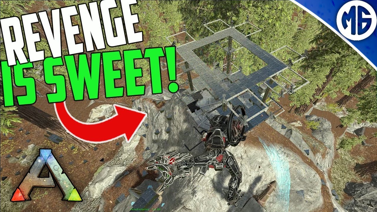 GETTING REVENGE ft. Muntage Jr! 3 Man PvP Servers - Ark: Survival Evolved