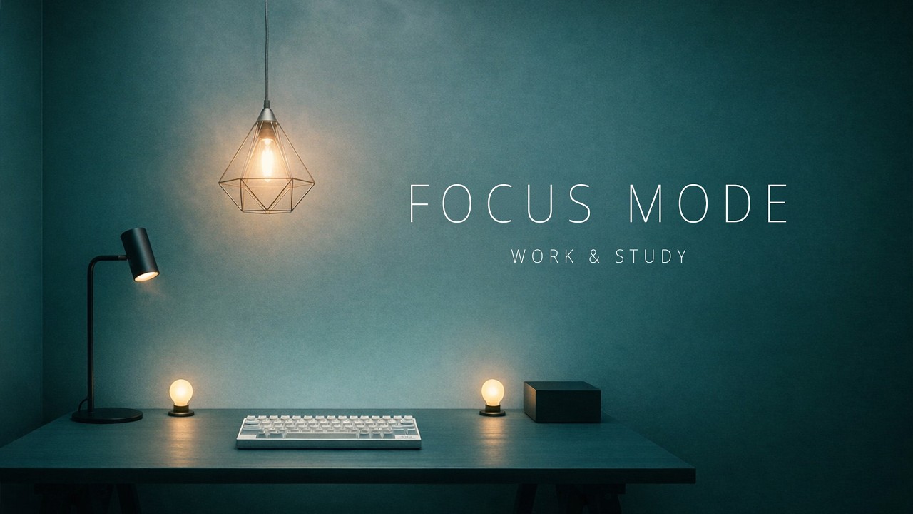 1H Study Music — WORK & STUDY (No Lyrics)