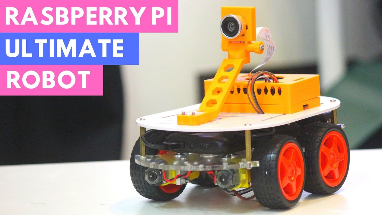 Лучший робот на базе Raspberry Pi 4 | Для начинающих [стр. 1]