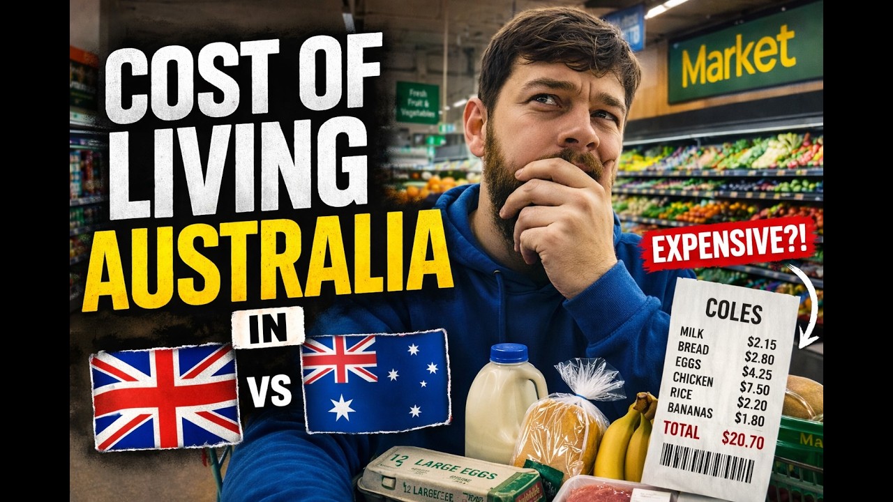Australia vs The UK what $100 buys you in 2025.