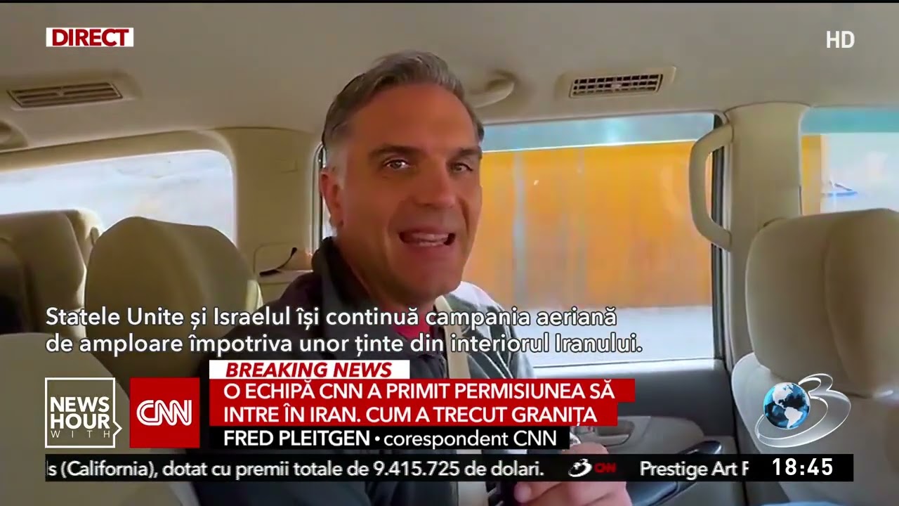 O echipă CNN a primit permisiunea să intre în Iran. Cum a trecut granița