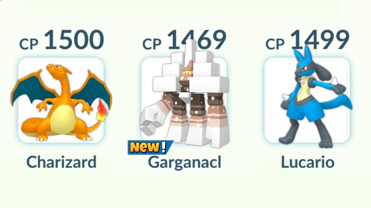 Using *NEW* GARGANACL in Pokemon GO Battle League.