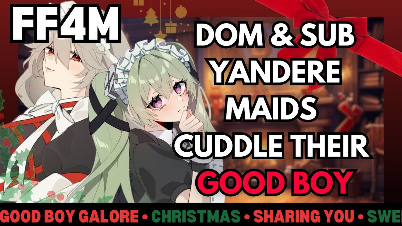 『YANDERE MAIDS CUDDLE THEIR GOOD BOY FOR  CHRISTMAS 🎄』[FF4A] [Self Collab]AUDIO ROLEPLAY