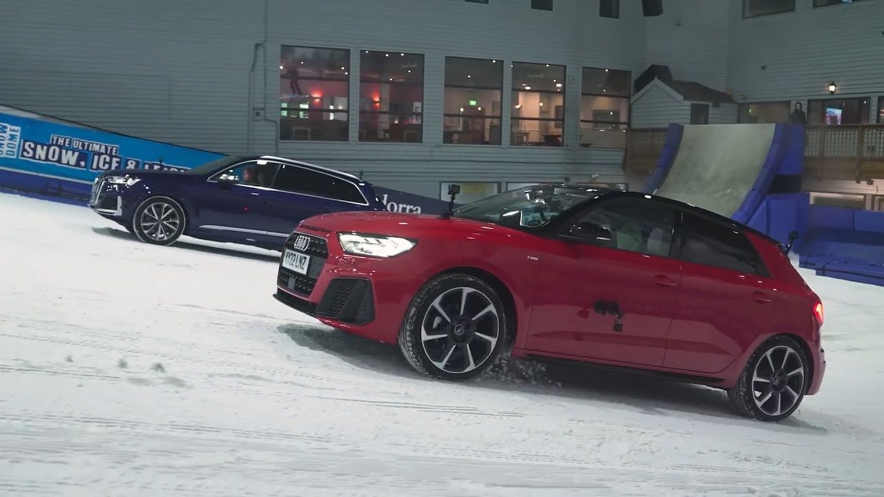 在北方的结冰路面，雪地胎跟四驱到底哪一个更重要？