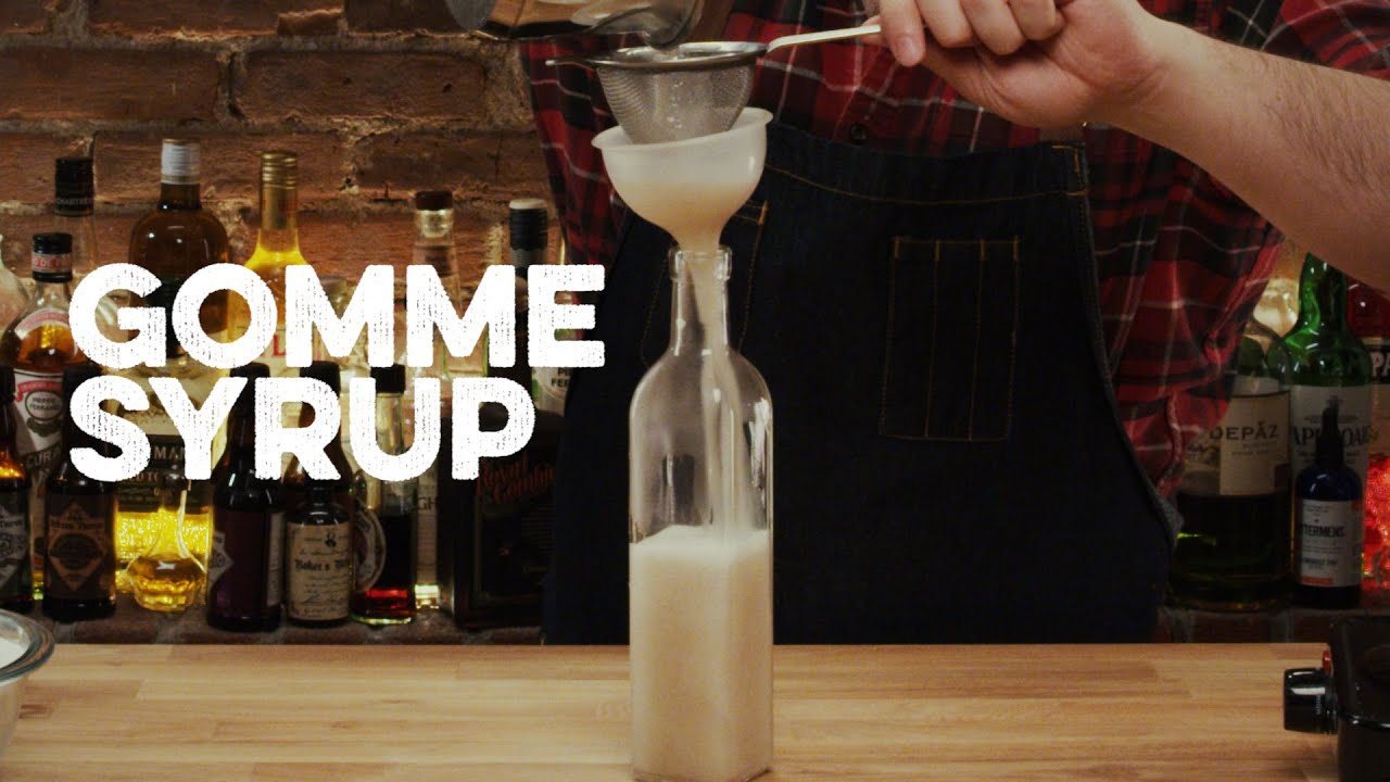 Gomme Syrup | How to Drink