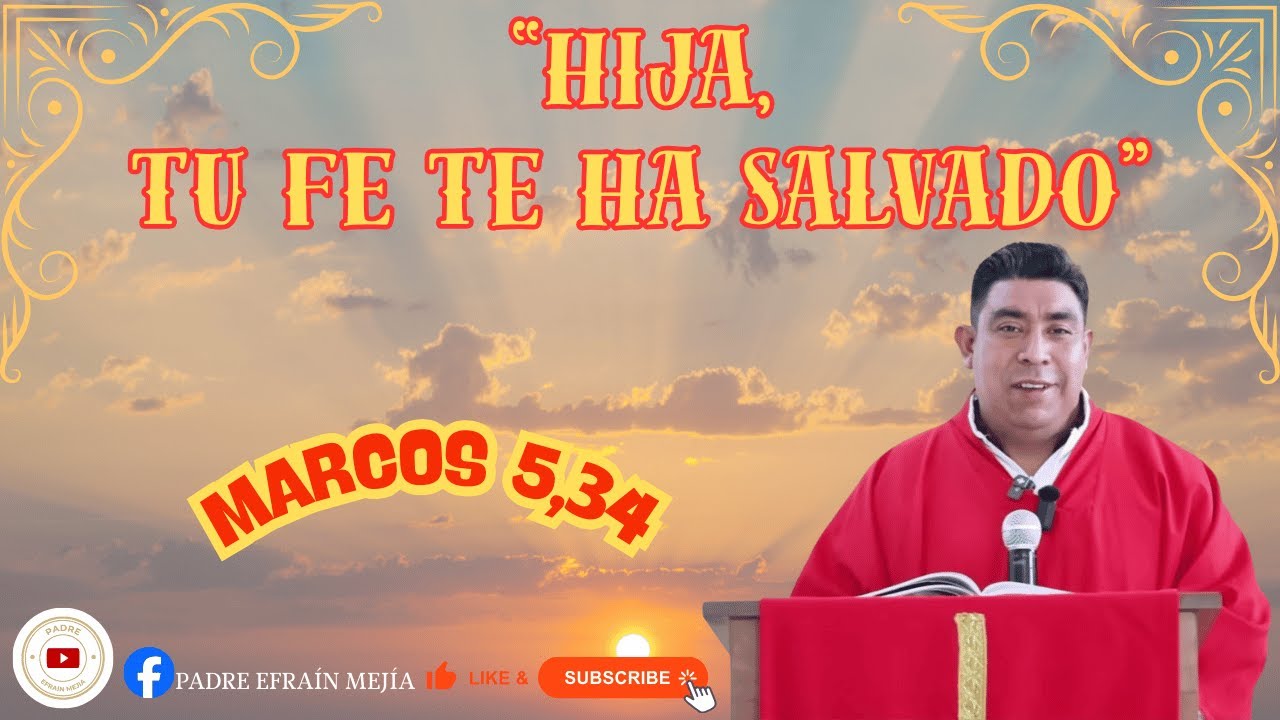 ✝️ Santa Misa. Martes 03 de Febrero del 2026.  // Marcos 5,34 // || Padre Efraín Mejía