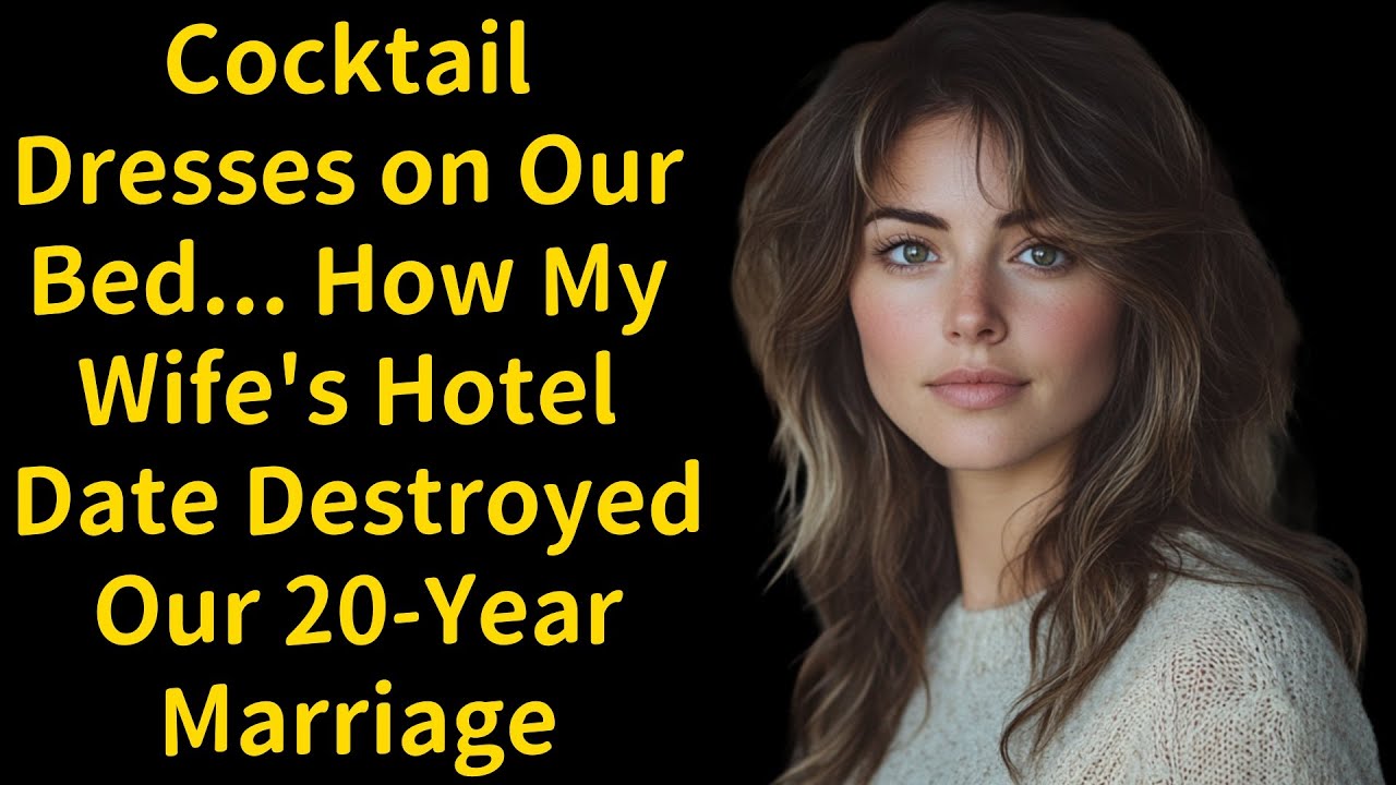 Cocktail Dresses on Our Bed... How My Wife's Hotel Date Destroyed Our 20-Year Marriage...