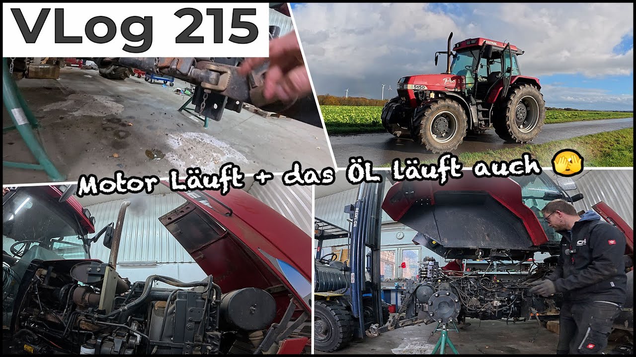 FarmVLOG#215: Der Maxxum 5150 wird fertig! Klappt die Probefahrt?