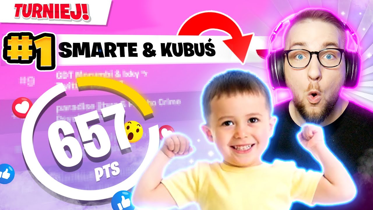 8 LATEK WYGRYWA MI TURNIEJ w Fortnite! 🤯