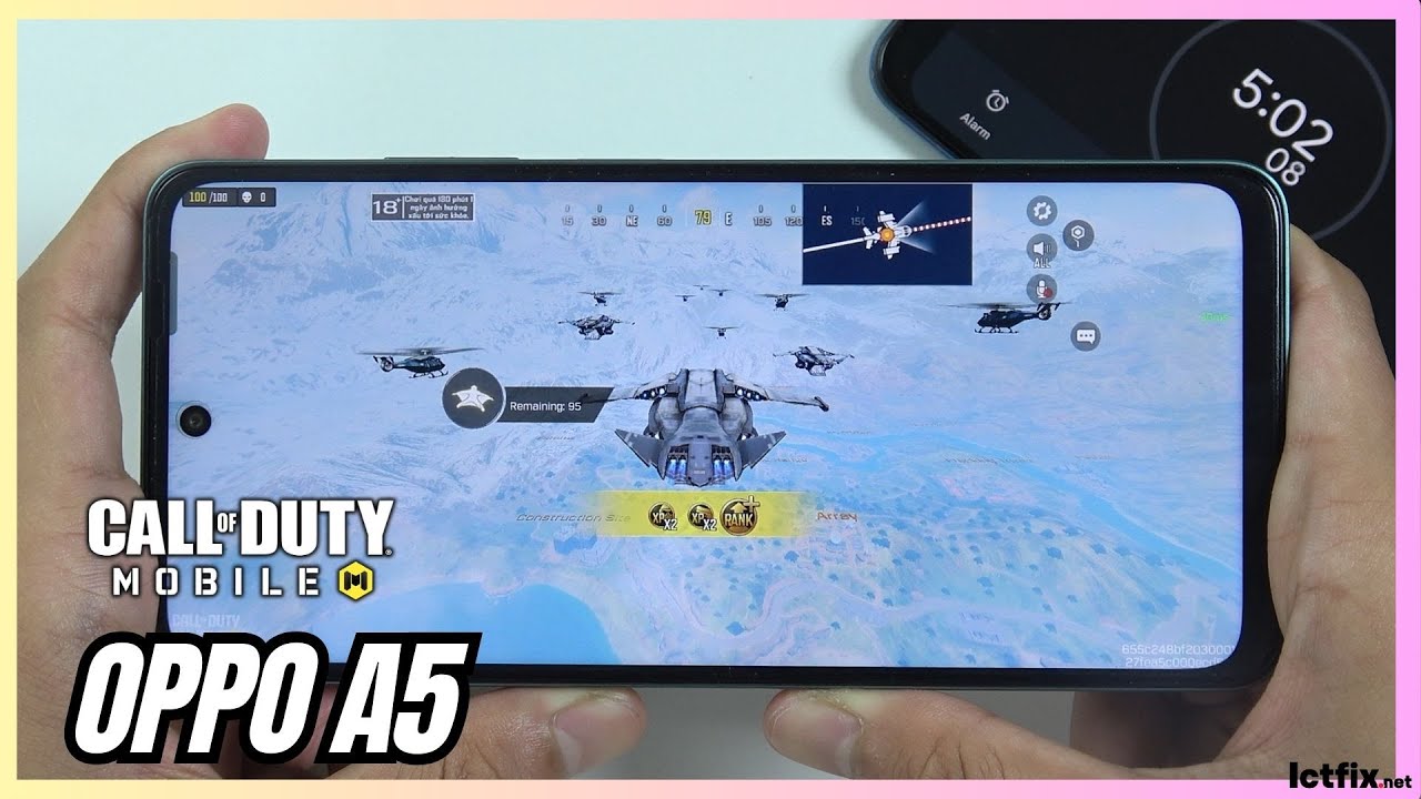Oppo A5 Call of Duty Mobile Gaming test CODM | Dimensity 6300, 90Hz Display