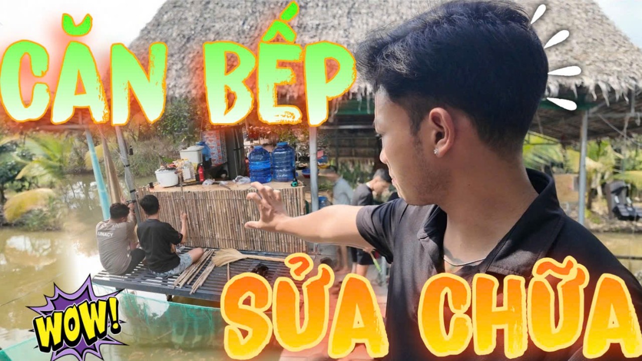 Một Ngày Sửa Chữa Lại Căn Bếp Trong Chòi Hoàn Thiện Sẽ Như Thê Nào!! |Thanh Nhã TV