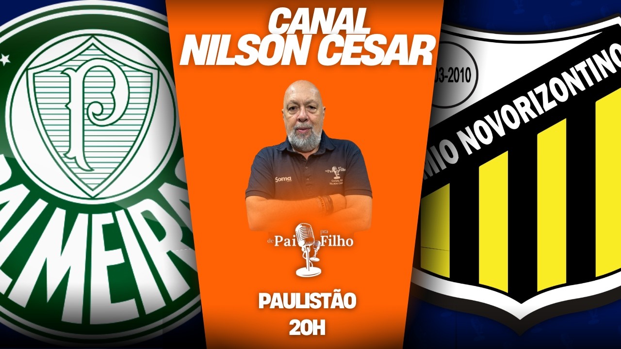 PALMEIRAS x NOVORIZONTINO com FAUSTO FAVARA Ao vivo | Paulistão | Final | 04/03/2026