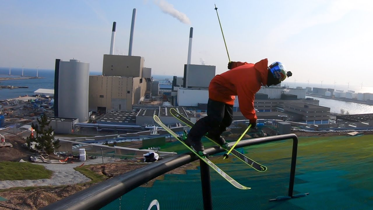 GoPro: Jesper Tj&auml;der - CopenHill | Skiing On Top a Building