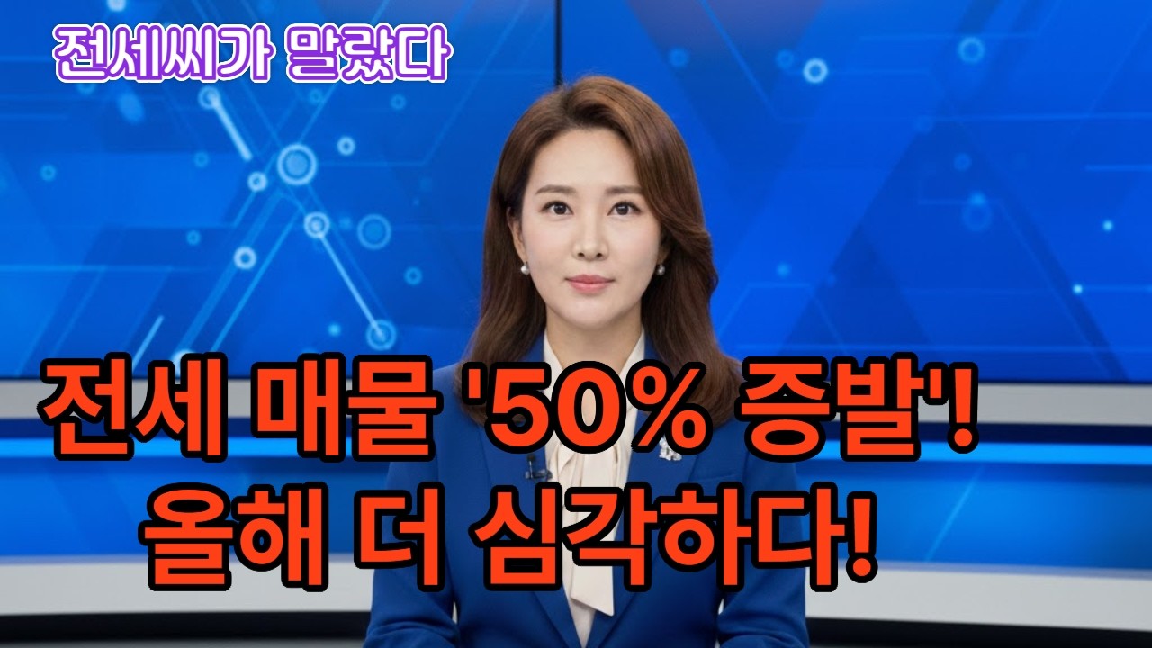 경기도 전세난, 매물 반토막 원인 분석