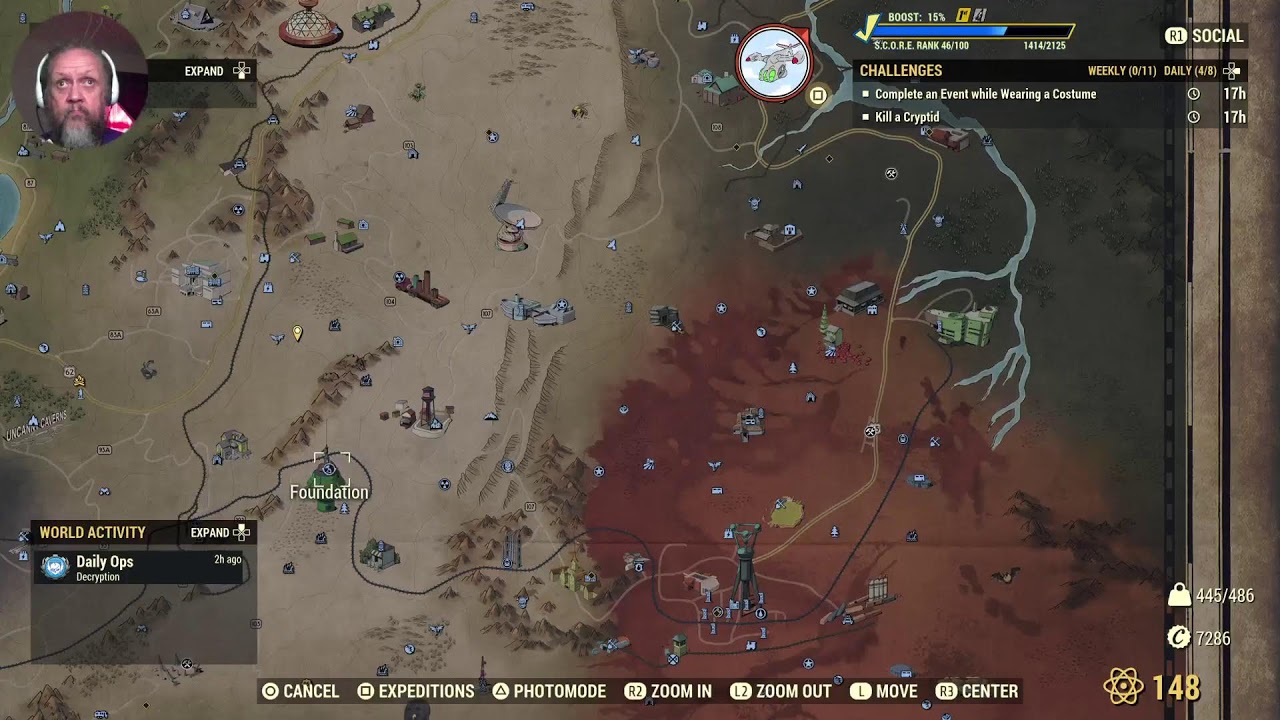 🐦&zwj;🔥 Willpower warrior Trek2m is Playing Fallout 76 Goofing around day 1150