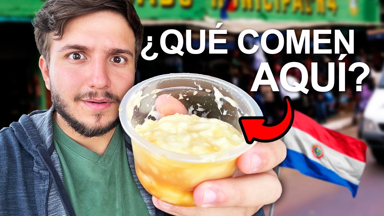 PROBANDO COMIDA CALLEJERA en PARAGUAY 🇵🇾