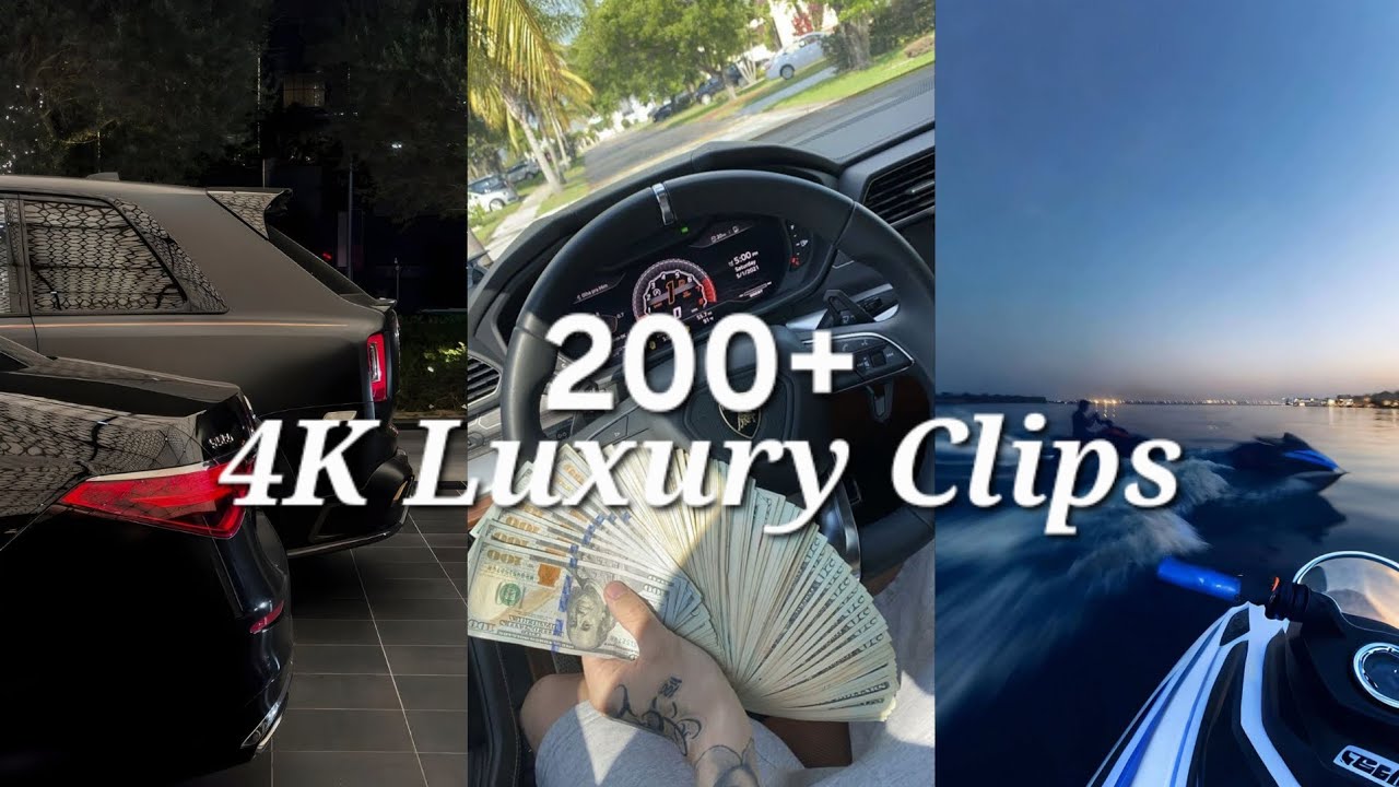 Free 4K Luxury Lifestyle Clips/Videos For Edits || No Copyright