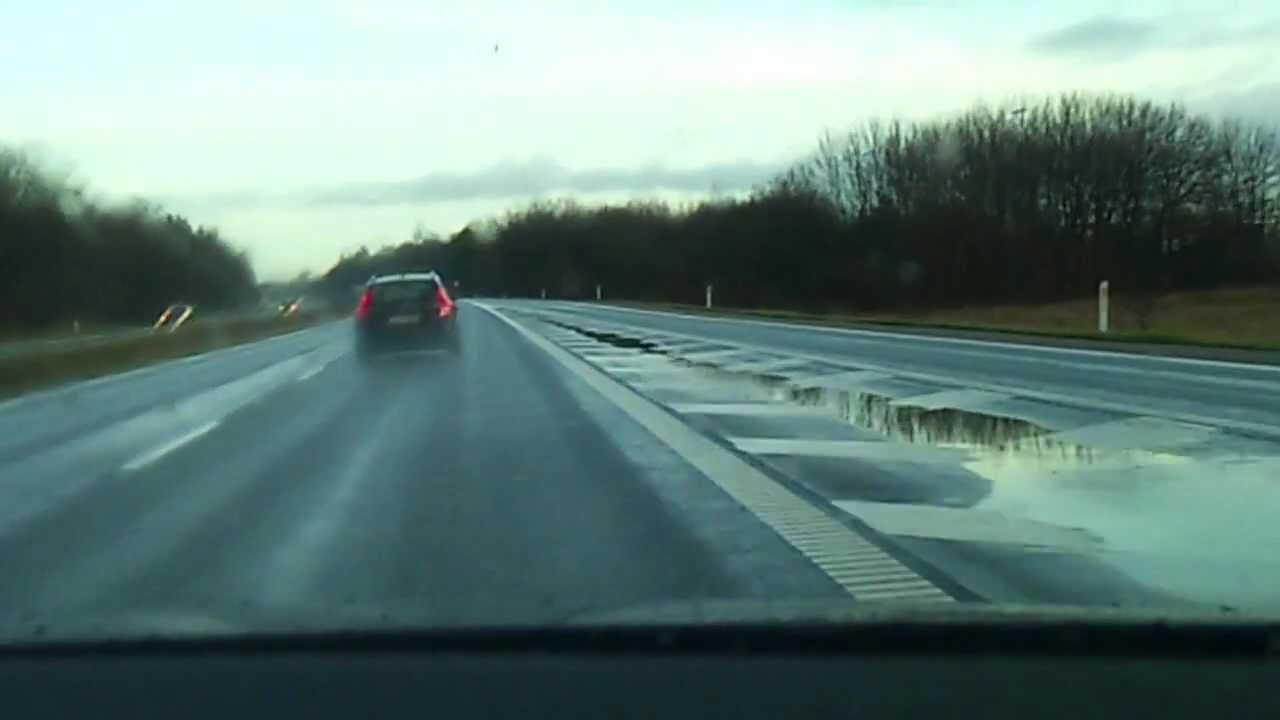 Autobahn7 [E45] [Roadtrip] Flensburg - Padborg [Deutschland/Dänemark] als Beifahrer [HD]