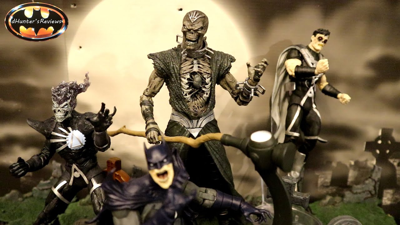 McFarlane DC Multiverse Nekron Megafigure Blackest Night Action Figure Review & Comparison