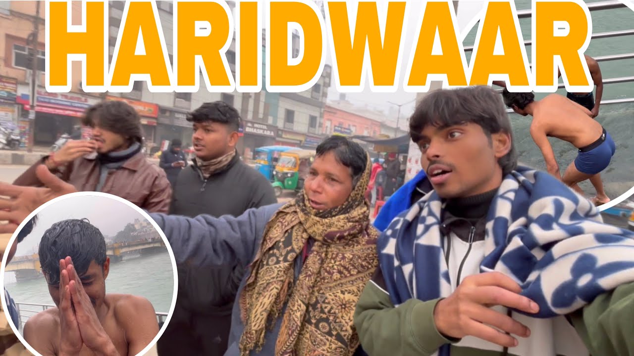 DELHI BOYS SPOTTED IN HARIDWAAR || 