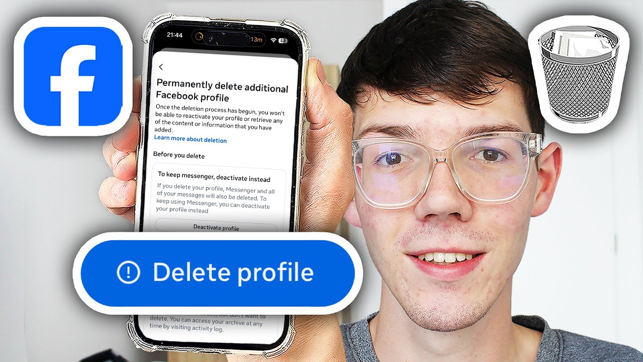 How To Delete Second Profile On Facebook On Phone - Step By Step