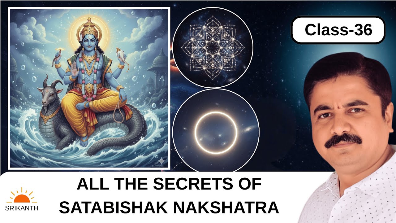 Class- 37 | Shatabisha Nakshatra | Characteristics | Different house cusps, lords, dispositors |