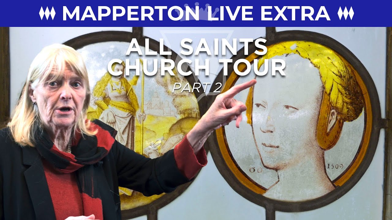 STUNNING 500-year-old Stained Glass - All Saints Church Tour Pt 2