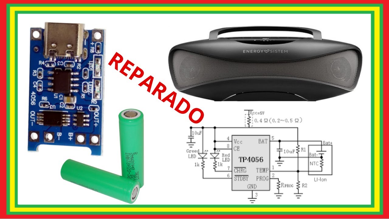 REPARA la parte de Carga de CUALQUIER radio FACILMENTE.  Energy Sistem Music Box BZ7.