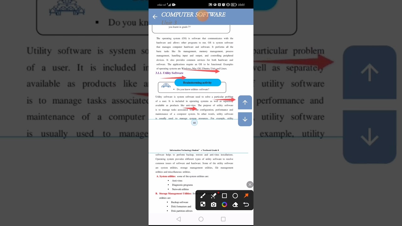 ICT grade 8 unit 3 part one