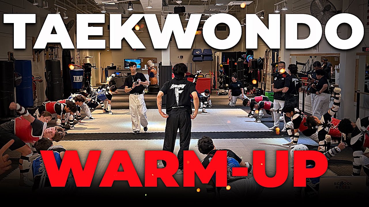 Full Taekwondo Specific Warm-Up Routine (Follow Along)