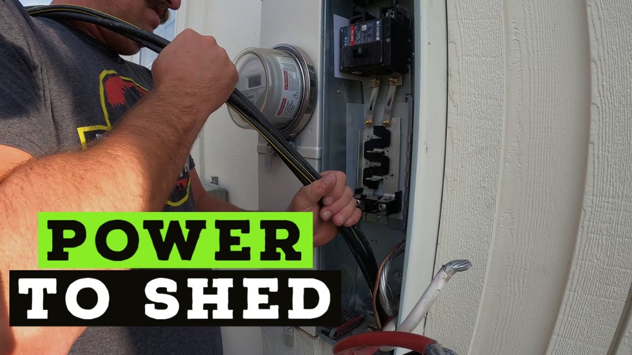 RUNNING Power to the Shed
