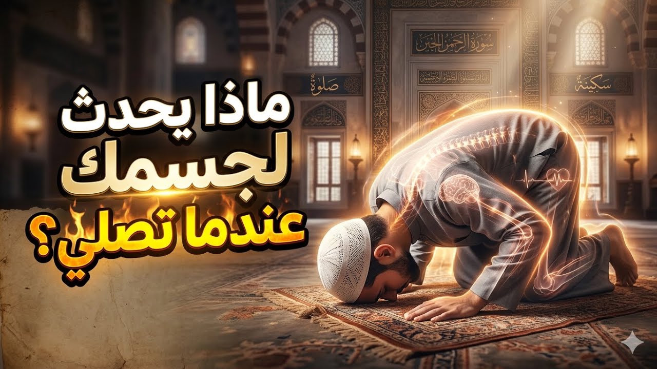 ماذا يحدث لجسمك عندما تصلي؟ أشياء مذهلة تحدث في كل سجدة 