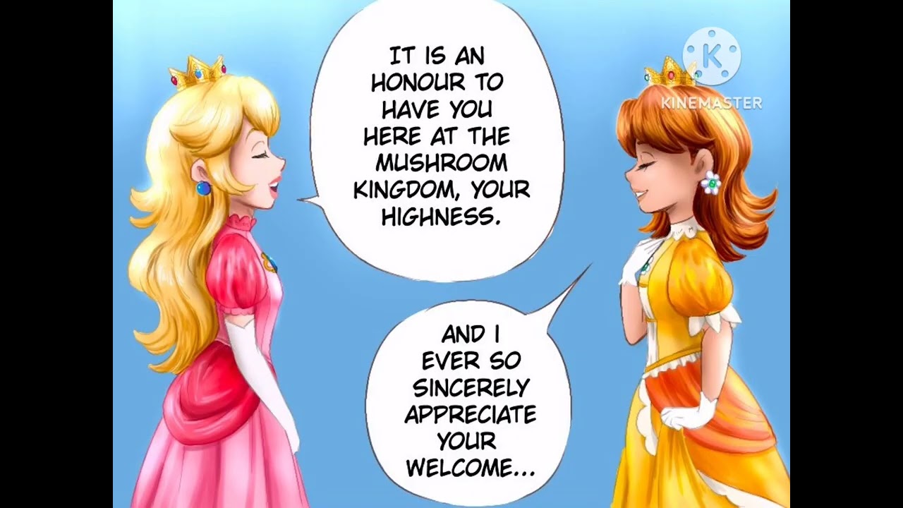 Mario Movie: Meet Princess Daisy (Mario Comic Dub)