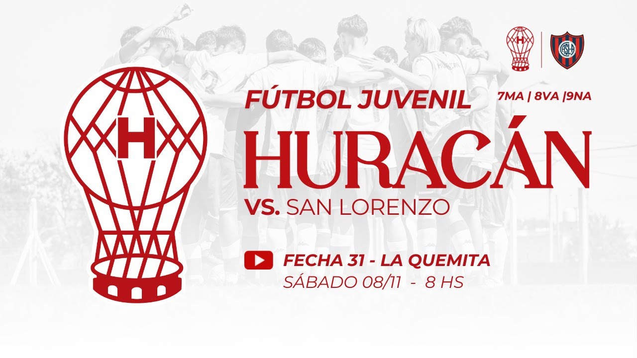 Jornada de Inferiores: Huracán vs. San Lorenzo - Huracán TV -