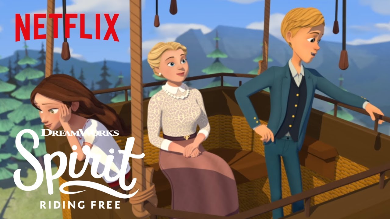 Crash Landing | Spirit Riding Free | Netflix Jr